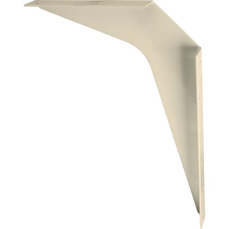 Hardware Resources 18"x24" Almond Workstation Bracket Sold by the Pair WB18-ALD